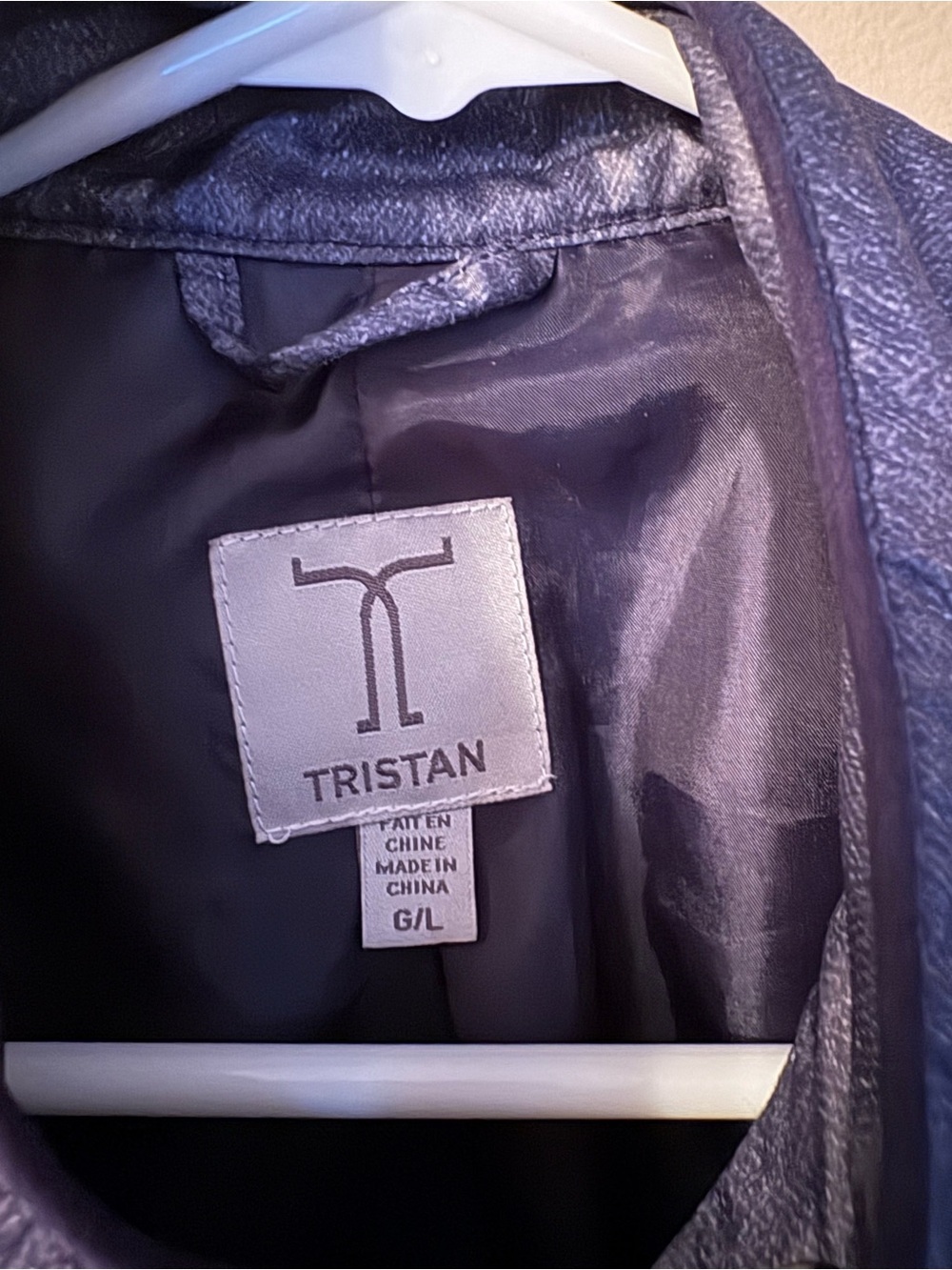 Tristan Navy Shimmer Utility Jacket - Picture 4 of 11
